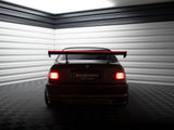 Carbon Spoiler With Internal Brackets Uprights + LED compatible with BMW 3 Coupe E46