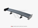 Carbon Spoiler With Internal Brackets Uprights + LED compatible with BMW 3 Coupe E46
