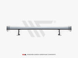 Carbon Spoiler With External Brackets Uprights compatible with BMW 3 Coupe E46