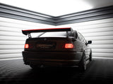 Carbon Spoiler With External Brackets Uprights + LED compatible with BMW 3 Coupe E46