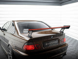 Carbon Spoiler With External Brackets Uprights + LED compatible with BMW 3 Coupe E46