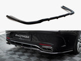 Rear Splitter (Vertical Bars) compatible with Mercedes-Benz S Coupe AMG Line C217 Facelift
