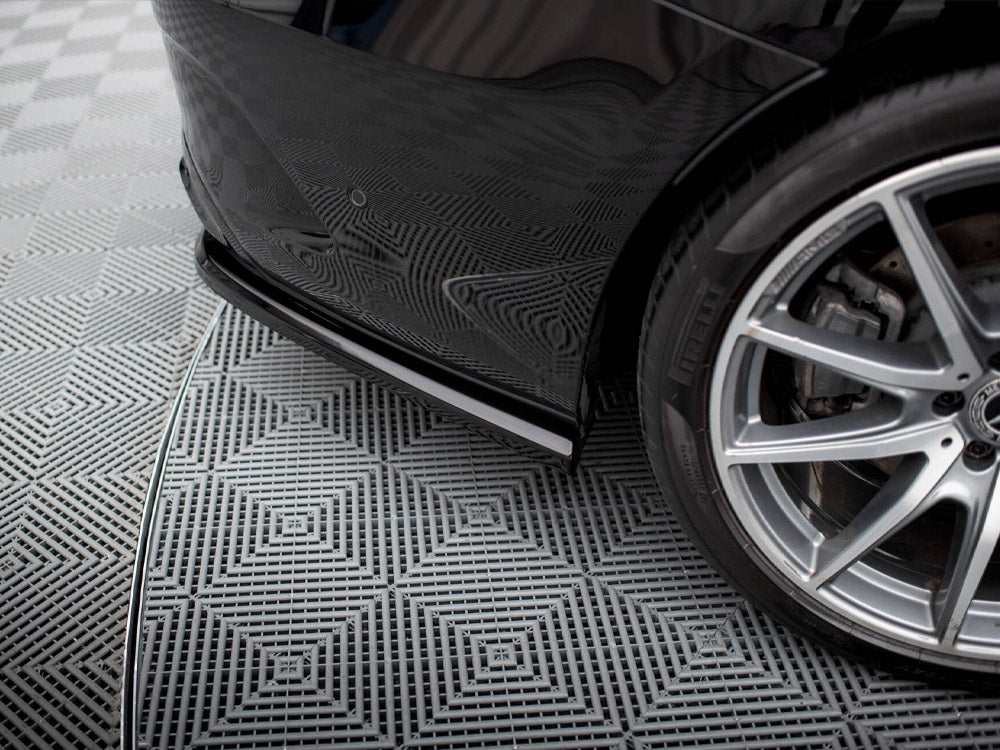 Rear Splitter (Vertical Bars) compatible with Mercedes-Benz S Coupe AMG Line C217 Facelift