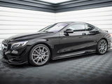 Side Skirts Diffusers compatible with Mercedes-Benz S Coupe AMG Line C217 Facelift