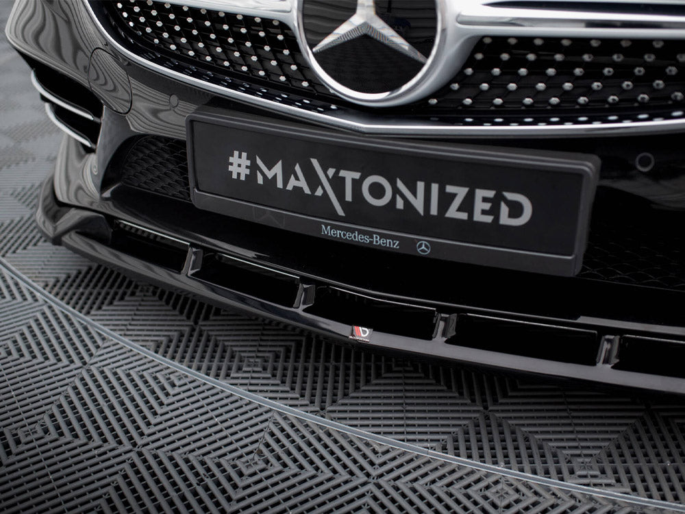 Front Splitter V.2 compatible with Mercedes-Benz S Coupe AMG Line C217 Facelift