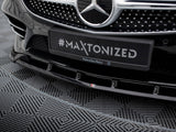 Front Splitter V.2 compatible with Mercedes-Benz S Coupe AMG Line C217 Facelift
