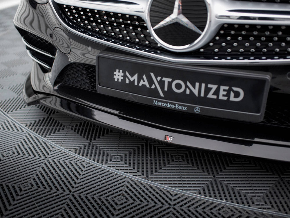 Front Splitter V.1 compatible with Mercedes-Benz S Coupe AMG Line C217 Facelift