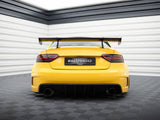 Carbon Spoiler With Upper Swan Mounting compatible with Audi A5 Coupe 8T