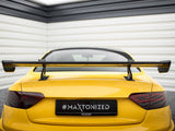 Carbon Spoiler With Upper Swan Mounting compatible with Audi A5 Coupe 8T