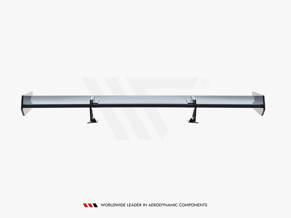 Carbon Spoiler With Upper Swan Mounting compatible with Audi A5 Coupe 8T