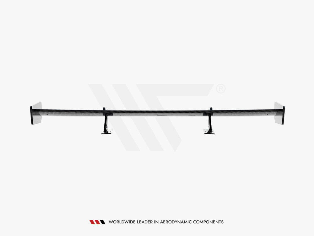 Carbon Spoiler With Upper Swan Mounting compatible with Audi A5 Coupe 8T