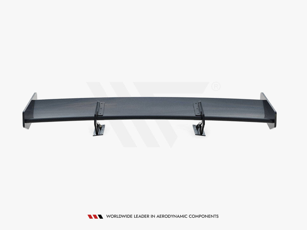 Carbon Spoiler With Upper Swan Mounting compatible with Audi A5 Coupe 8T