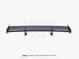 Carbon Spoiler With Upper Swan Mounting compatible with Audi A5 Coupe 8T