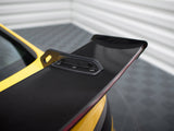 Carbon Spoiler With Upper Swan Mounting + LED compatible with Audi A5 Coupe 8T