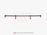 Carbon Spoiler With Upper Swan Mounting + LED compatible with Audi A5 Coupe 8T