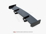 Carbon Spoiler With Upper Swan Mounting + LED compatible with Audi A5 Coupe 8T