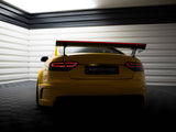Carbon Spoiler With External Brackets Uprights + LED compatible with Audi A5 Coupe 8T