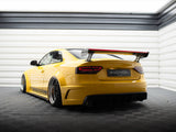 Carbon Spoiler With External Brackets Uprights + LED compatible with Audi A5 Coupe 8T