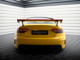 Carbon Spoiler With External Brackets Uprights + LED compatible with Audi A5 Coupe 8T