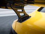 Carbon Spoiler With External Brackets Uprights + LED compatible with Audi A5 Coupe 8T