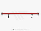 Carbon Spoiler With External Brackets Uprights + LED compatible with Audi A5 Coupe 8T