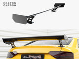 Carbon Spoiler With External Brackets Uprights compatible with Audi A5 Coupe 8T