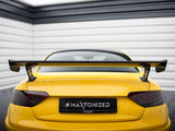 Carbon Spoiler With External Brackets Uprights compatible with Audi A5 Coupe 8T