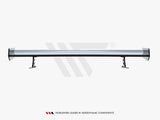 Carbon Spoiler With External Brackets Uprights compatible with Audi A5 Coupe 8T