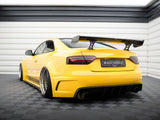 Carbon Spoiler With Internal Brackets Uprights compatible with Audi A5 Coupe 8T