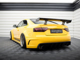 Carbon Spoiler With Internal Brackets Uprights compatible with Audi A5 Coupe 8T