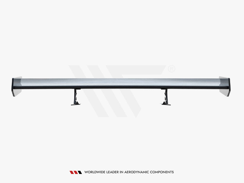 Carbon Spoiler With Internal Brackets Uprights compatible with Audi A5 Coupe 8T