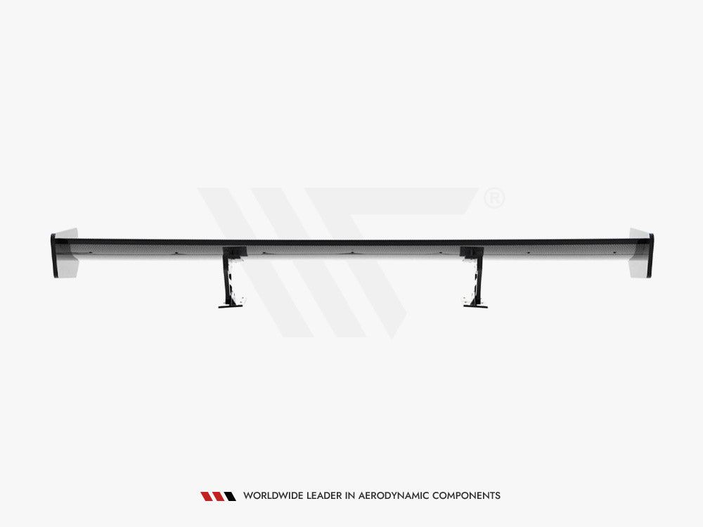 Carbon Spoiler With Internal Brackets Uprights compatible with Audi A5 Coupe 8T