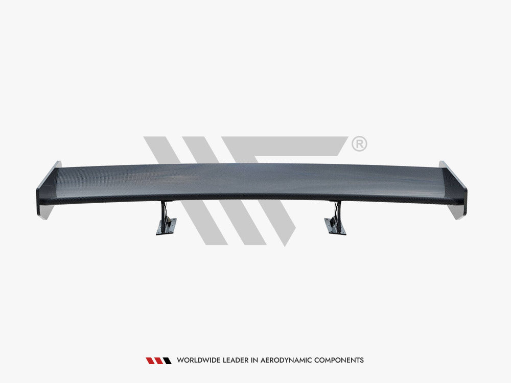 Carbon Spoiler With Internal Brackets Uprights compatible with Audi A5 Coupe 8T