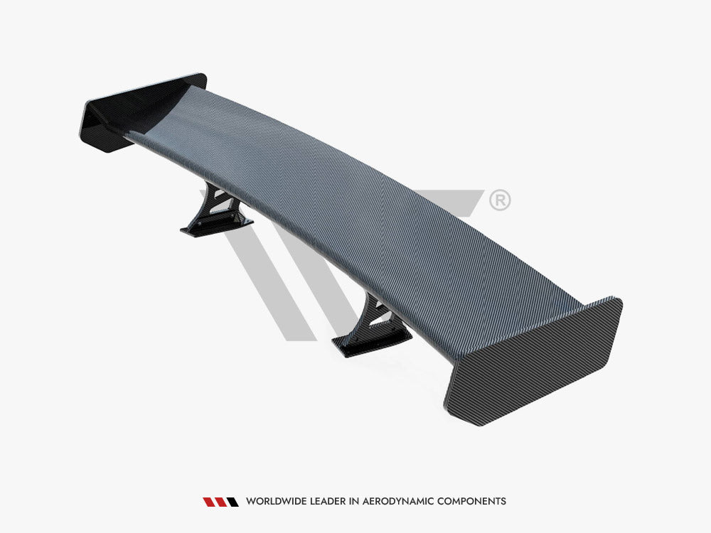Carbon Spoiler With Internal Brackets Uprights compatible with Audi A5 Coupe 8T