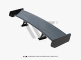 Carbon Spoiler With Internal Brackets Uprights compatible with Audi A5 Coupe 8T