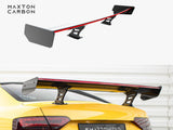 Carbon Spoiler With Internal Brackets Uprights + LED compatible with Audi A5 Coupe 8T