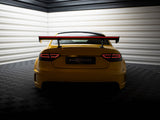 Carbon Spoiler With Internal Brackets Uprights + LED compatible with Audi A5 Coupe 8T