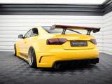 Carbon Spoiler With Internal Brackets Uprights + LED compatible with Audi A5 Coupe 8T
