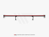 Carbon Spoiler With Internal Brackets Uprights + LED compatible with Audi A5 Coupe 8T