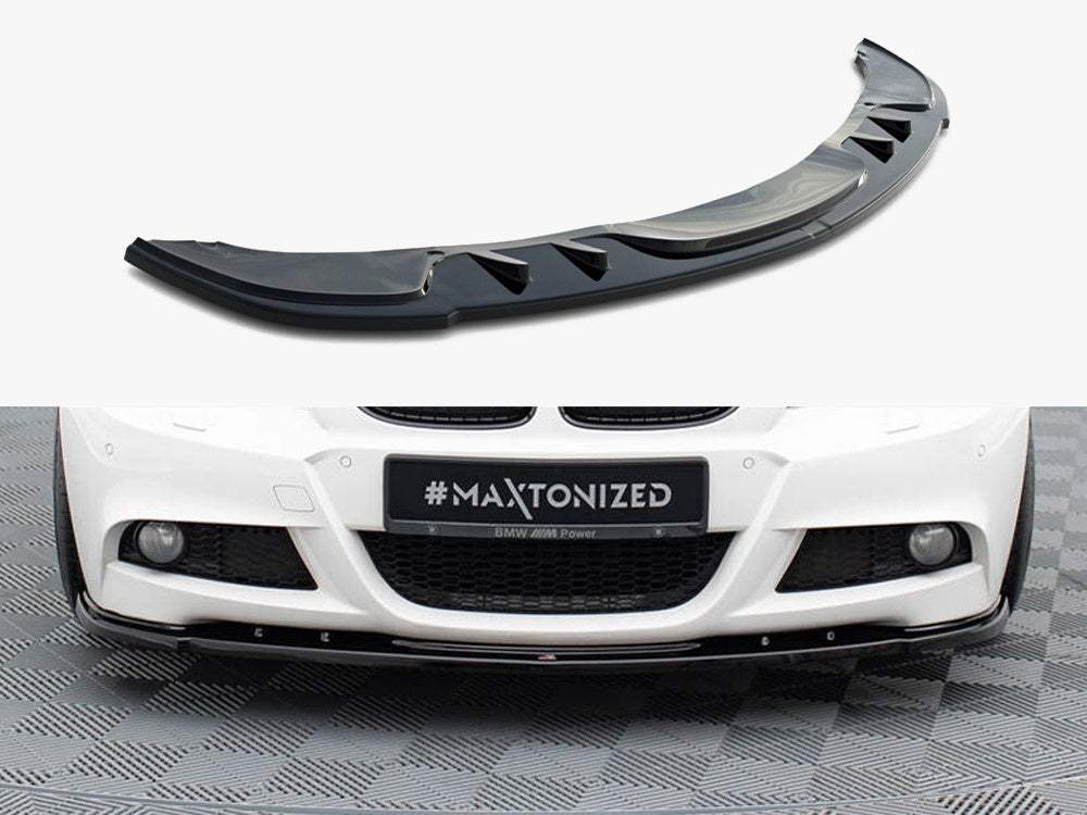 Front Splitter V.1 compatible with BMW 3 Sedan / Touring M Sport E90 / E91 Facelift