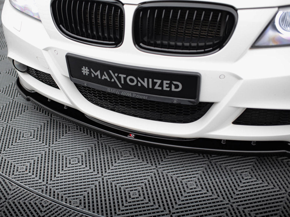 Front Splitter V.1 compatible with BMW 3 Sedan / Touring M Sport E90 / E91 Facelift
