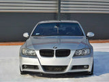 Front Splitter V.1 compatible with BMW 3 E90 M Sport (2004-2008) - Carbon Look