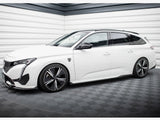 Side Skirts Diffusers compatible with Peugeot 308 GT SW Mk3