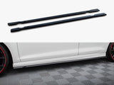 Side Skirts Diffusers V.4 compatible with Volkswagen Golf R / R-Line Mk7