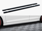Side Skirts Diffusers V.3 compatible with Volkswagen Golf R / R-Line Mk7