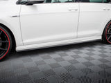 Side Skirts Diffusers V.3 compatible with Volkswagen Golf R / R-Line Mk7