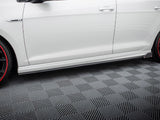 Side Skirts Diffusers V.3 + Flaps compatible with Volkswagen Golf R / R-Line Mk7