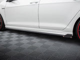 Side Skirts Diffusers V.3 + Flaps compatible with Volkswagen Golf R / R-Line Mk7
