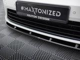 Front Splitter V.6 compatible with Volkswagen Golf R / R-Line Mk7