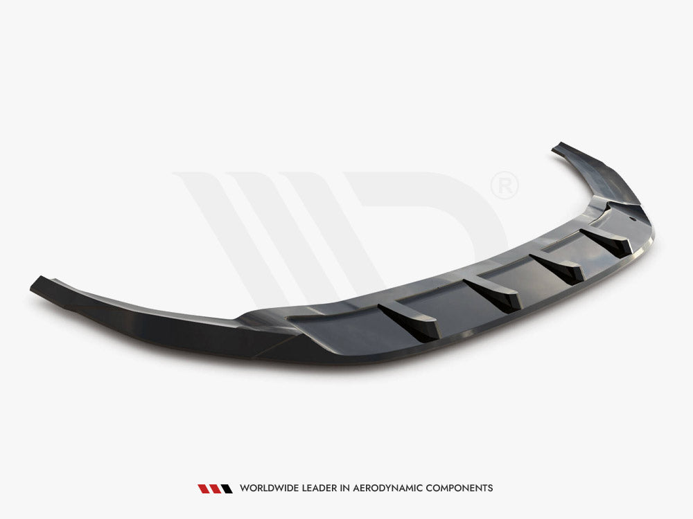 Front Splitter V.6 compatible with Volkswagen Golf R / R-Line Mk7
